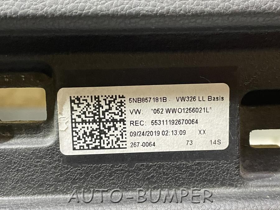 VW Tiguan 2016- Подушки ремни потолок 5NB858296,5NB857181B,5TA880201AC,KR16M8I16C,KR1AM8